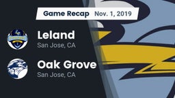Recap: Leland  vs. Oak Grove  2019