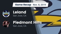 Recap: Leland  vs. Piedmont Hills  2019