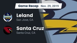 Recap: Leland  vs. Santa Cruz  2019
