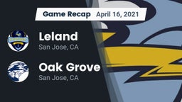 Recap: Leland  vs. Oak Grove  2021