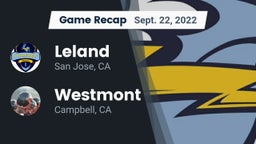 Recap: Leland  vs. Westmont  2022