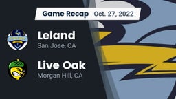 Recap: Leland  vs. Live Oak  2022