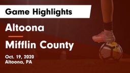 Altoona  vs Mifflin County  Game Highlights - Oct. 19, 2020
