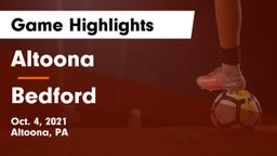 Altoona  vs Bedford Game Highlights - Oct. 4, 2021