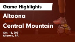 Altoona  vs Central Mountain Game Highlights - Oct. 16, 2021