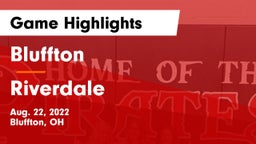 Bluffton  vs Riverdale   Game Highlights - Aug. 22, 2022