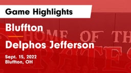 Bluffton  vs Delphos Jefferson  Game Highlights - Sept. 15, 2022