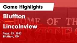 Bluffton  vs Lincolnview  Game Highlights - Sept. 29, 2022