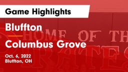 Bluffton  vs Columbus Grove  Game Highlights - Oct. 6, 2022
