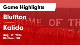 Bluffton  vs Kalida  Game Highlights - Aug. 19, 2023