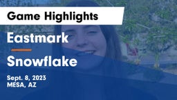 Eastmark  vs Snowflake  Game Highlights - Sept. 8, 2023
