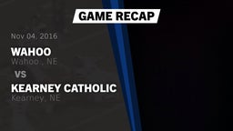 Recap: Wahoo  vs. Kearney Catholic  2016