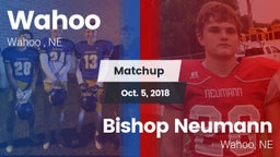 Matchup: Wahoo  vs. Bishop Neumann  2018