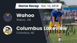 Recap: Wahoo  vs. Columbus Lakeview  2018