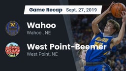 Recap: Wahoo  vs. West Point-Beemer  2019