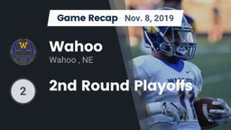 Recap: Wahoo  vs. 2nd Round Playoffs 2019
