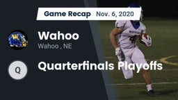 Recap: Wahoo  vs. Quarterfinals Playoffs 2020