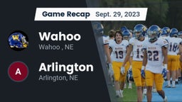 Recap: Wahoo  vs. Arlington  2023