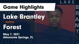 Lake Brantley  vs Forest  Game Highlights - May 7, 2021