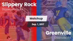 Matchup: Slippery Rock High vs. Greenville  2017