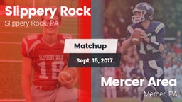 Matchup: Slippery Rock High vs. Mercer Area   2017