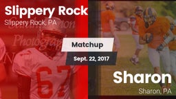 Matchup: Slippery Rock High vs. Sharon  2017
