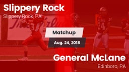 Matchup: Slippery Rock High vs. General McLane  2018