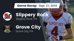 Recap: Slippery Rock  vs. Grove City  2018