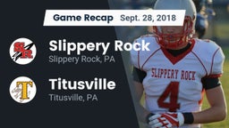 Recap: Slippery Rock  vs. Titusville  2018