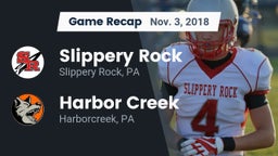 Recap: Slippery Rock  vs. Harbor Creek  2018