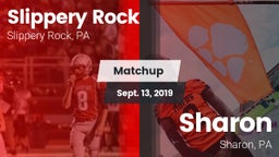 Matchup: Slippery Rock High vs. Sharon  2019