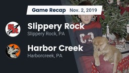 Recap: Slippery Rock  vs. Harbor Creek  2019