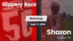 Matchup: Slippery Rock High vs. Sharon  2020