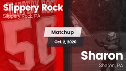 Matchup: Slippery Rock High vs. Sharon  2020