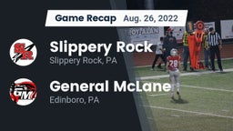 Recap: Slippery Rock  vs. General McLane  2022