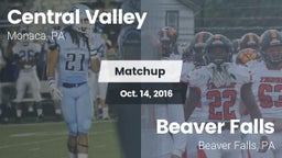 Matchup: Central Valley vs. Beaver Falls  2016