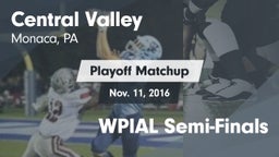 Matchup: Central Valley vs. WPIAL Semi-Finals 2016