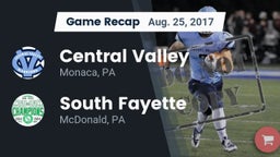 Recap: Central Valley  vs. South Fayette  2017