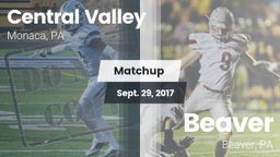 Matchup: Central Valley vs. Beaver  2017