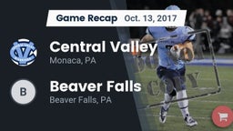 Recap: Central Valley  vs. Beaver Falls  2017