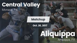 Matchup: Central Valley vs. Aliquippa  2017