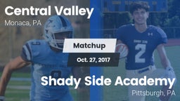 Matchup: Central Valley vs. Shady Side Academy  2017