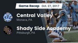 Recap: Central Valley  vs. Shady Side Academy  2017