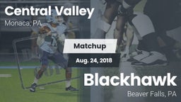 Matchup: Central Valley vs. Blackhawk  2018