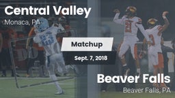 Matchup: Central Valley vs. Beaver Falls  2018