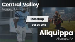 Matchup: Central Valley vs. Aliquippa  2018