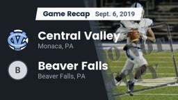 Recap: Central Valley  vs. Beaver Falls  2019