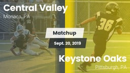 Matchup: Central Valley vs. Keystone Oaks  2019