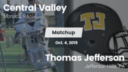 Matchup: Central Valley vs. Thomas Jefferson  2019