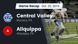 Recap: Central Valley  vs. Aliquippa  2019